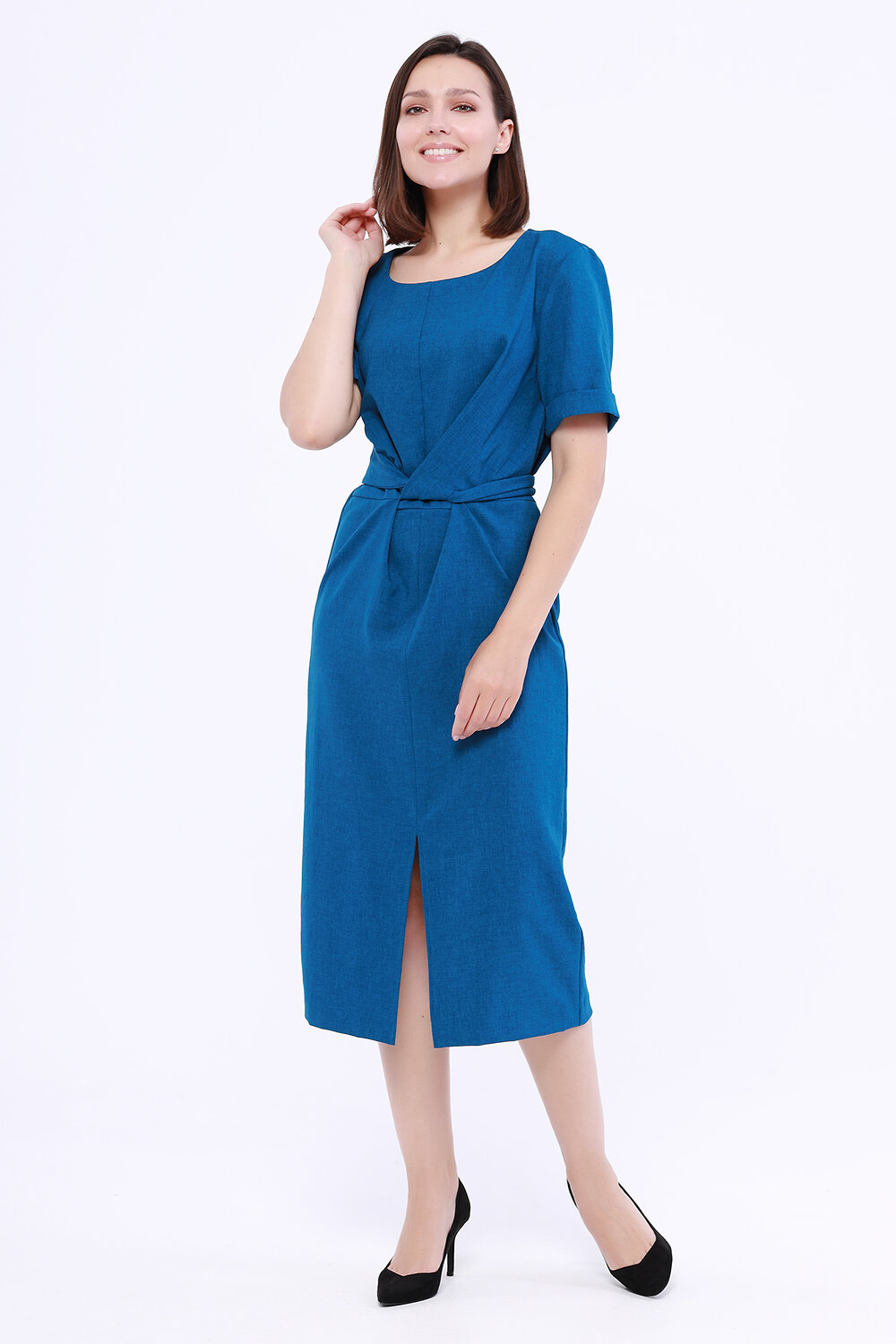 VISERDI Платье 106618 10130-изм 440700 Изумрудный