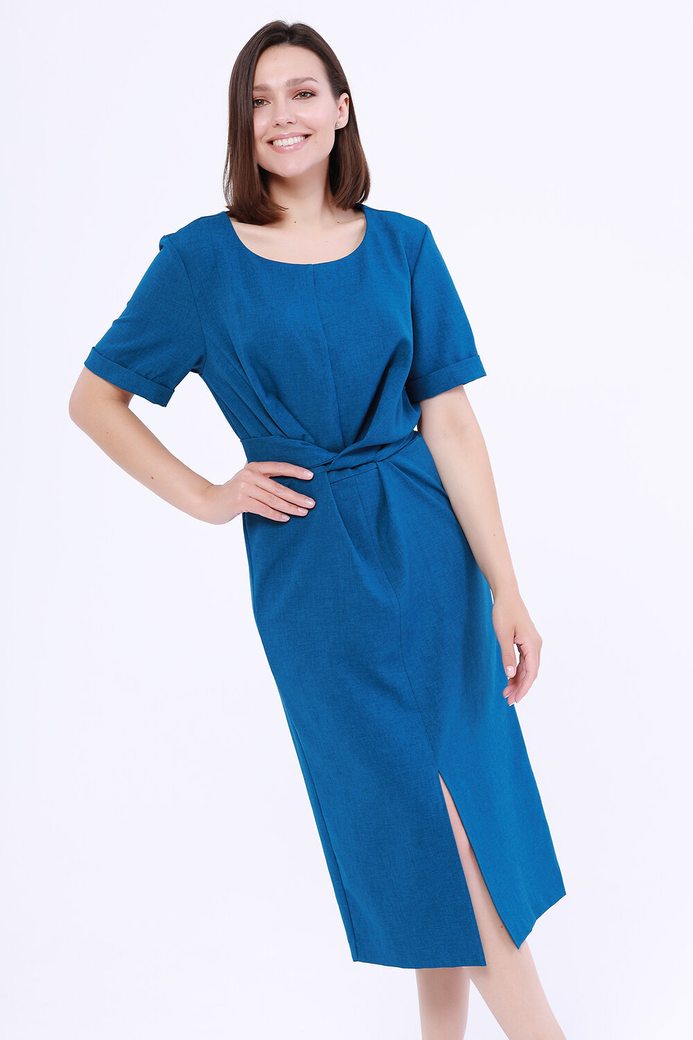 VISERDI Платье 106618 10130-изм 440700 Изумрудный