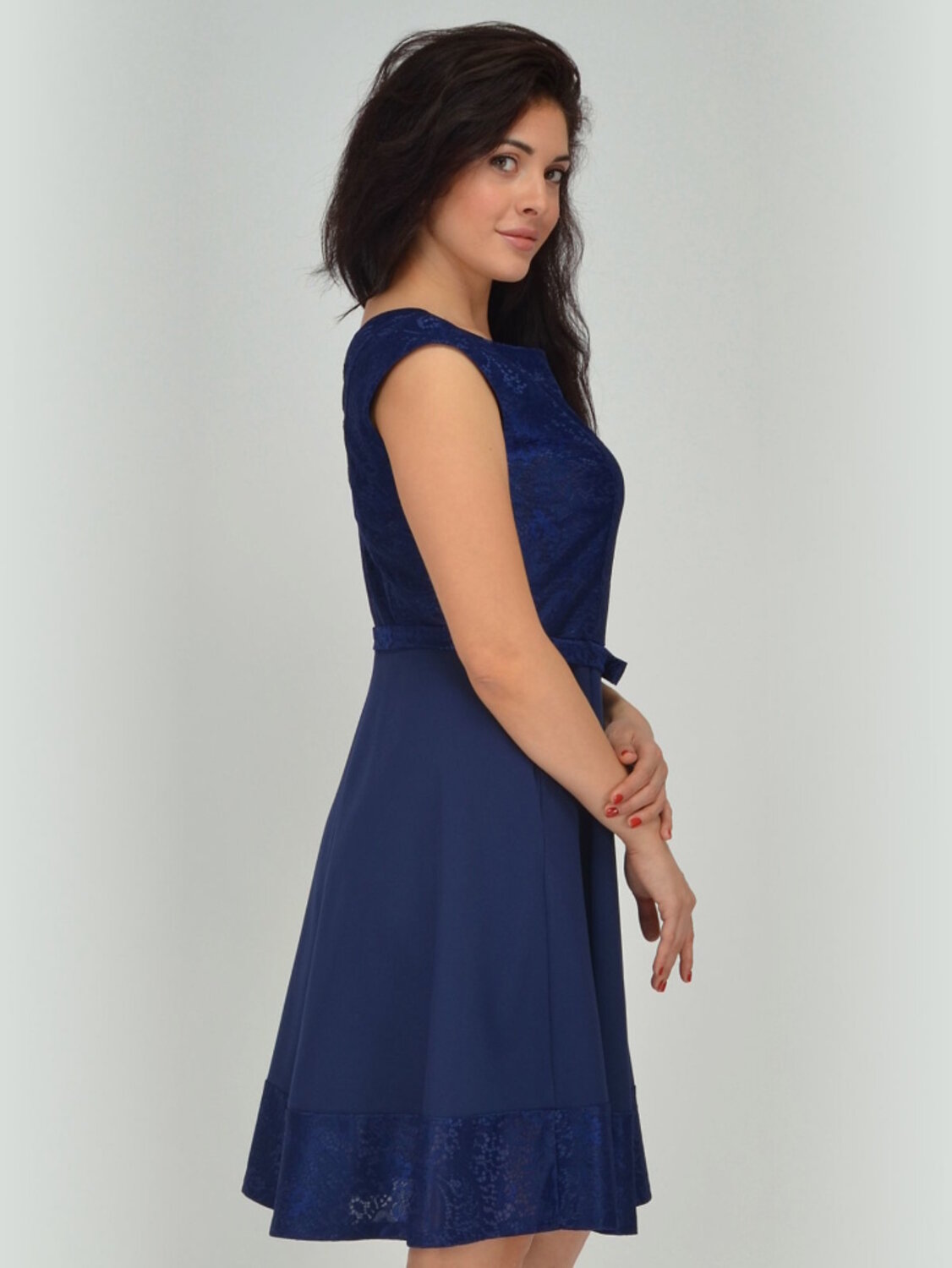 VISERDI Платье 107696 1775-син 419815 Синий