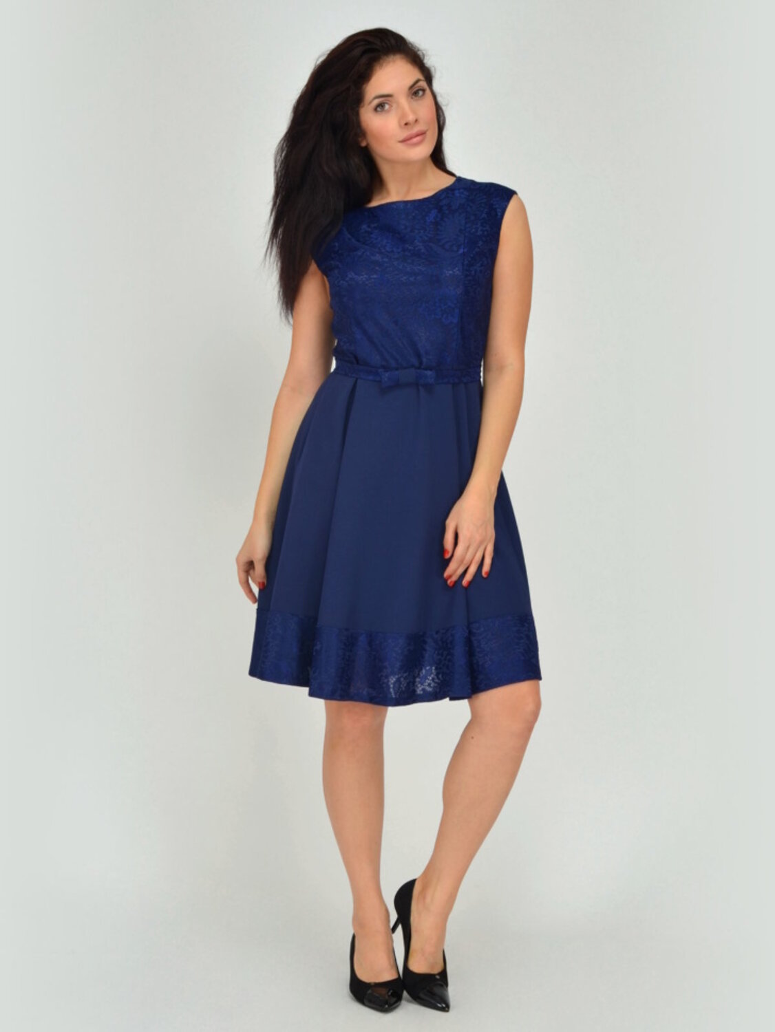 VISERDI Платье 107696 1775-син 419815 Синий