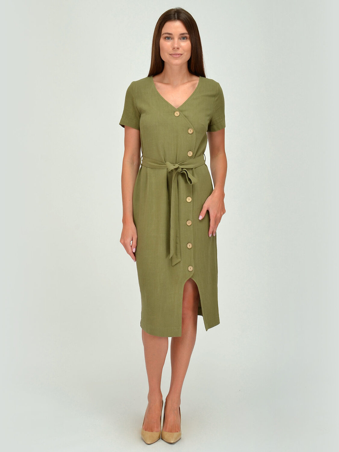 VISERDI Платье 120199 10011-бол 459850 болотный