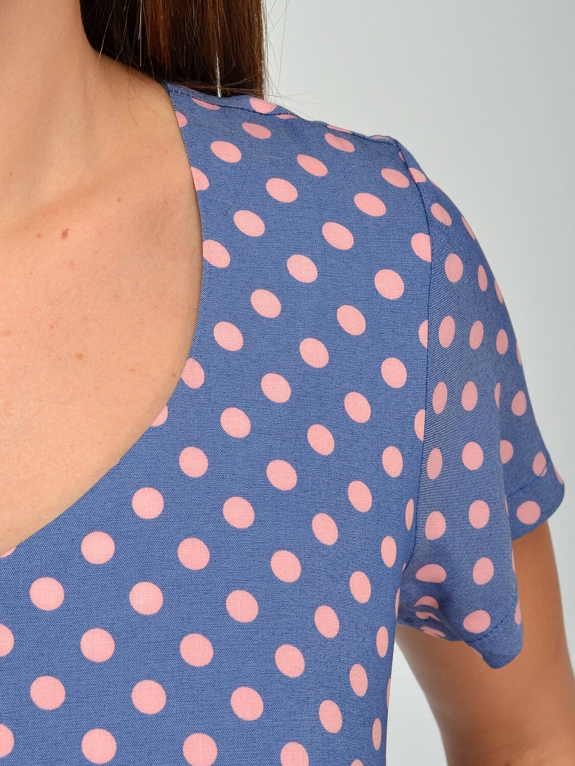 VISERDI Платье 120621 10020-срг 459880 Сине-розовый