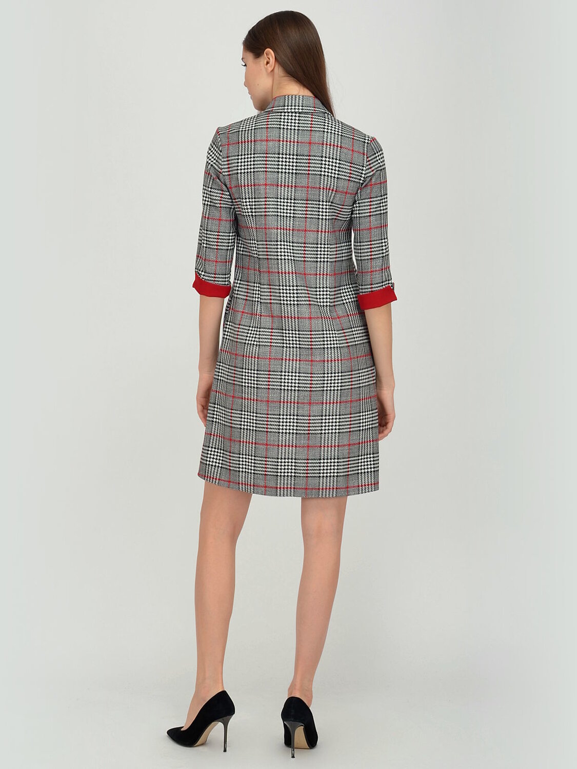 VISERDI Платье 120667 4289-крс 4401130 серый