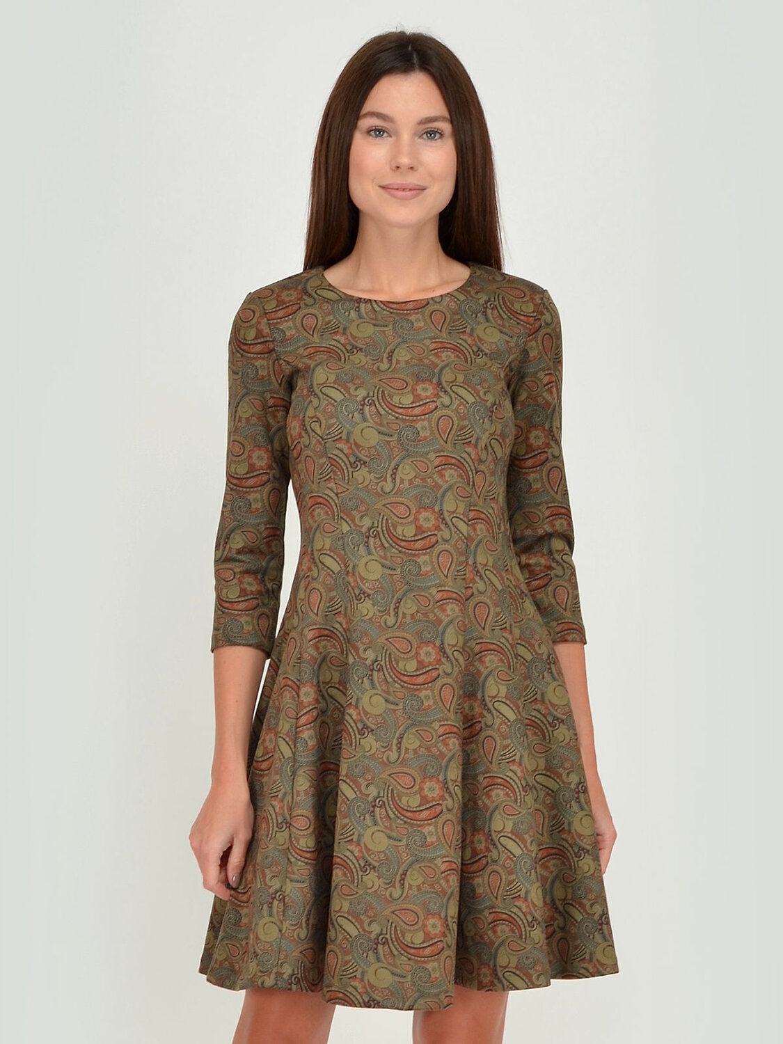 VISERDI Платье 123894 10142-зог 400995 хаки