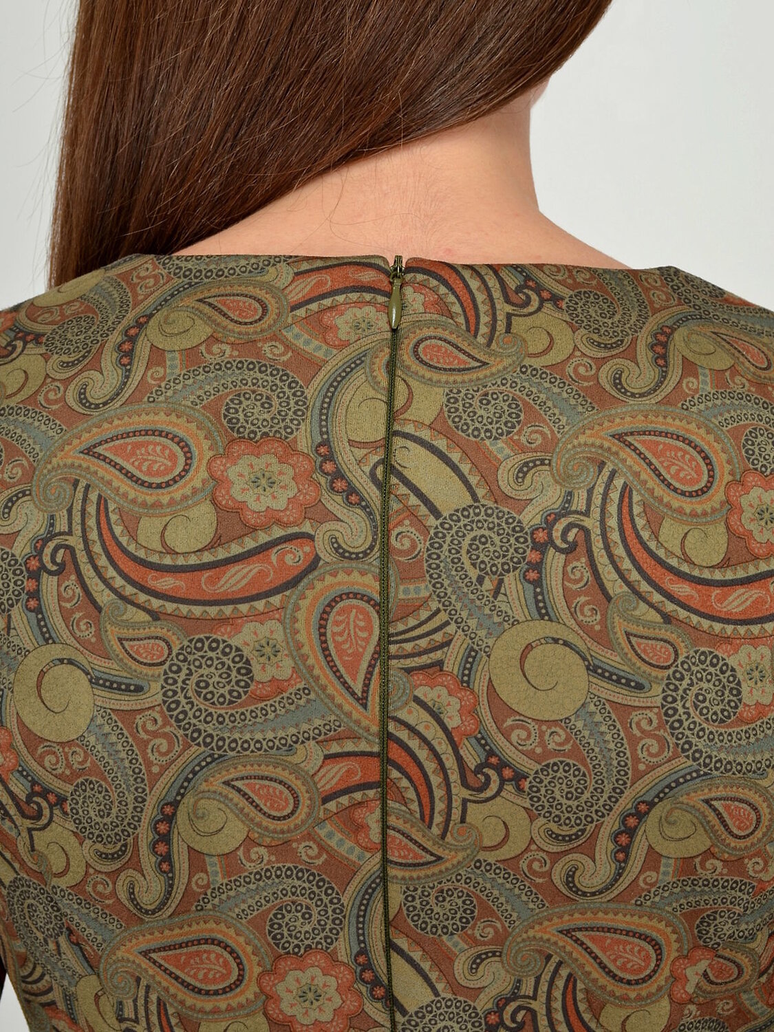 VISERDI Платье 123894 10142-зог 400995 хаки