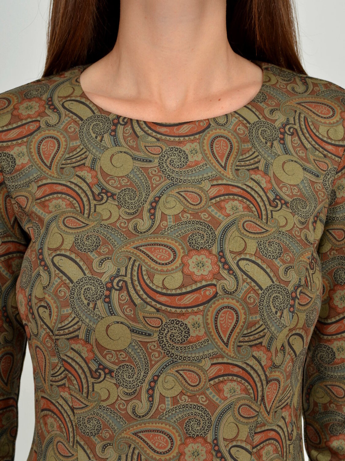 VISERDI Платье 123894 10142-зог 400995 хаки