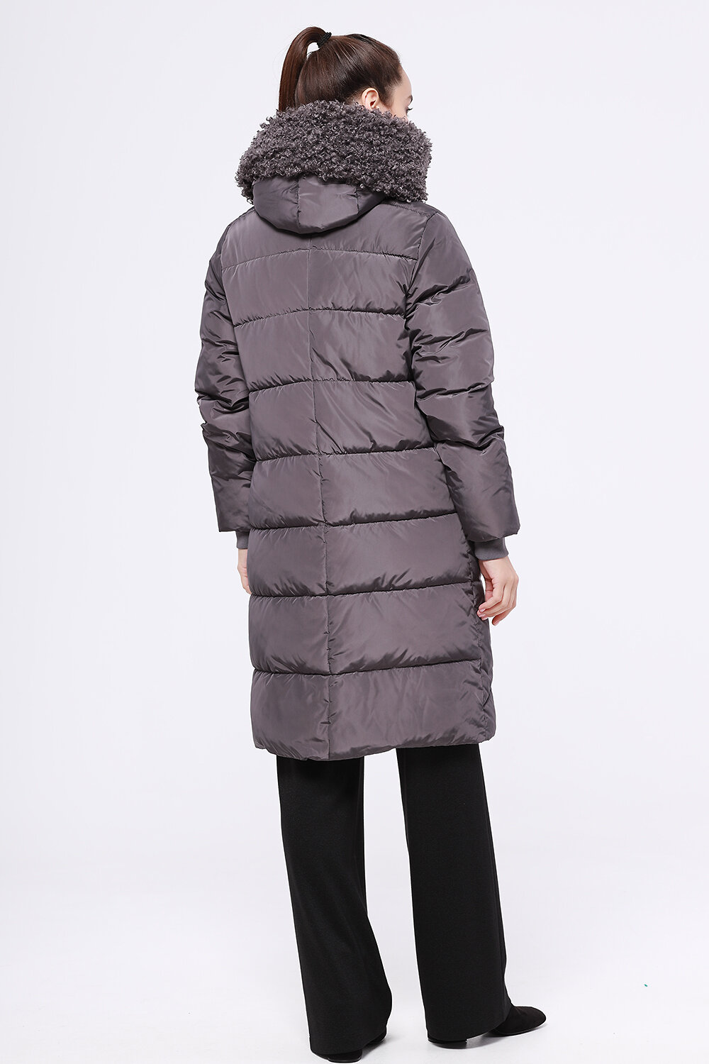 DIMMA Пальто 125072 2109 Серо-сиреневый