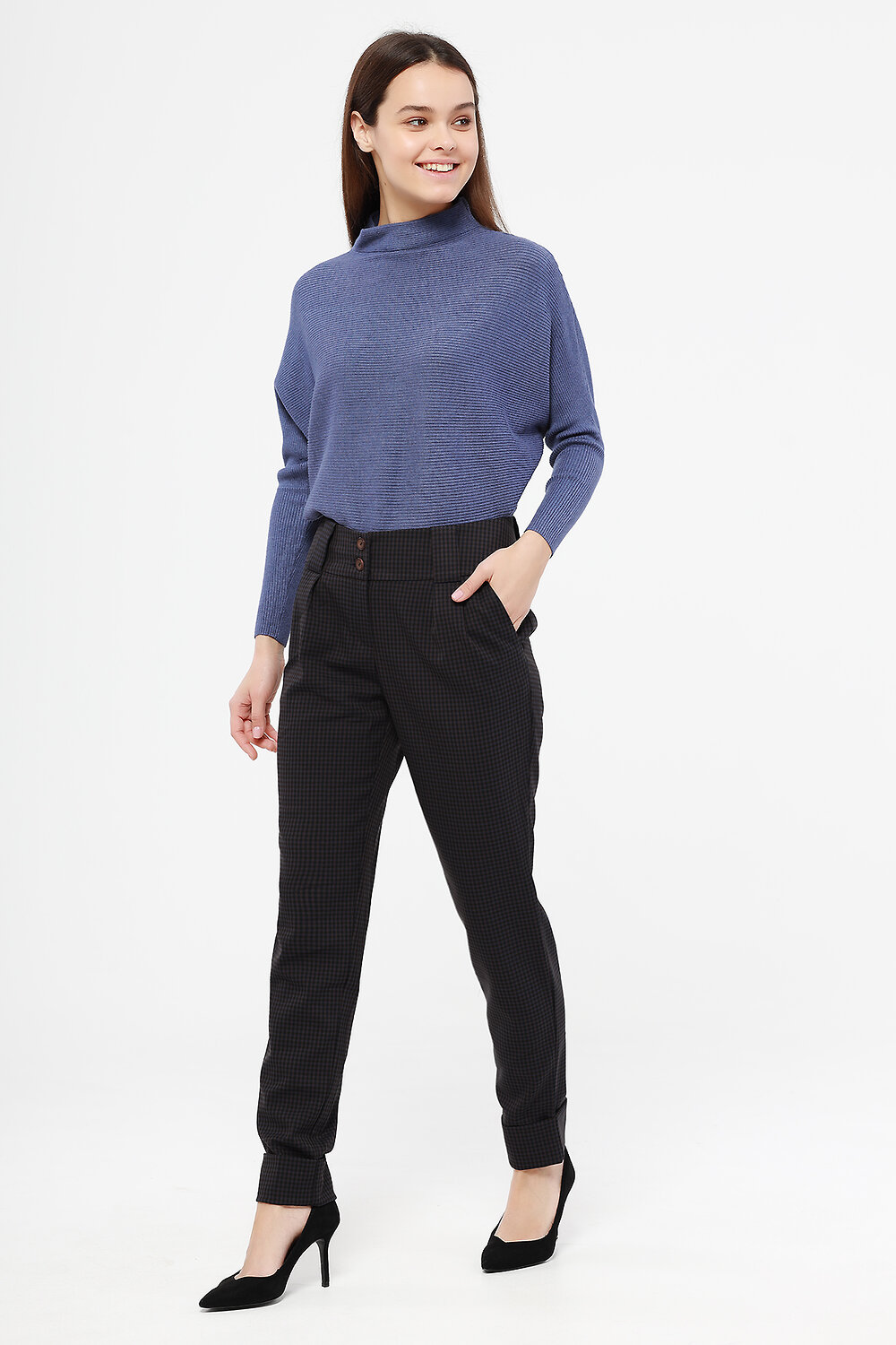 VISERDI Брюки 135180 10039-плс 810960 синий