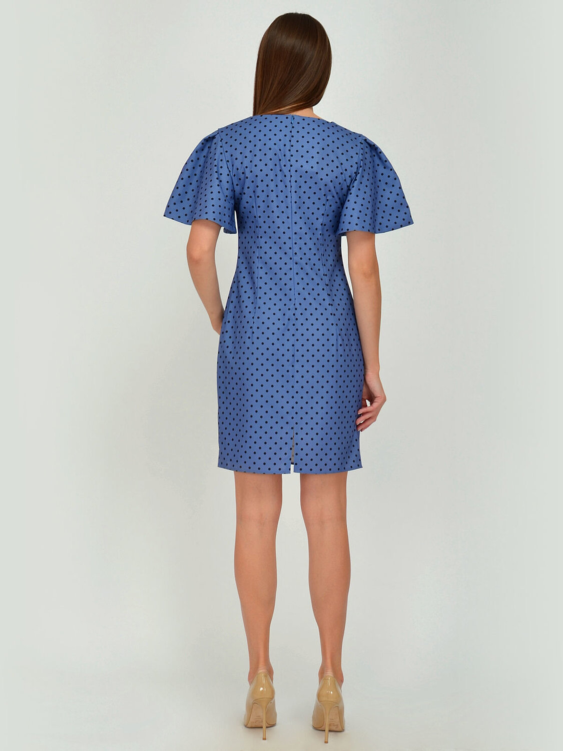 VISERDI Платье 140626 4264-джг 459890 серо-синий