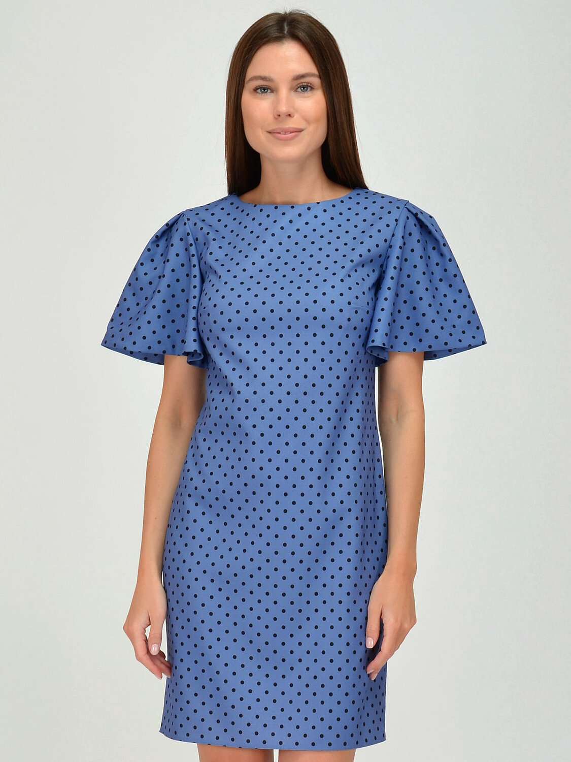 VISERDI Платье 140626 4264-джг 459890 серо-синий