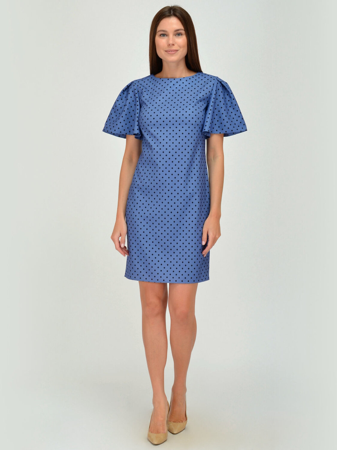 VISERDI Платье 140626 4264-джг 459890 серо-синий