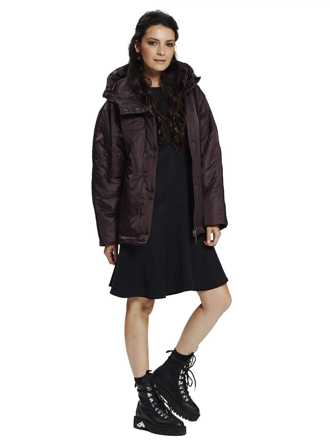 DIMMA Куртка 151901 2117 Темный баклажан