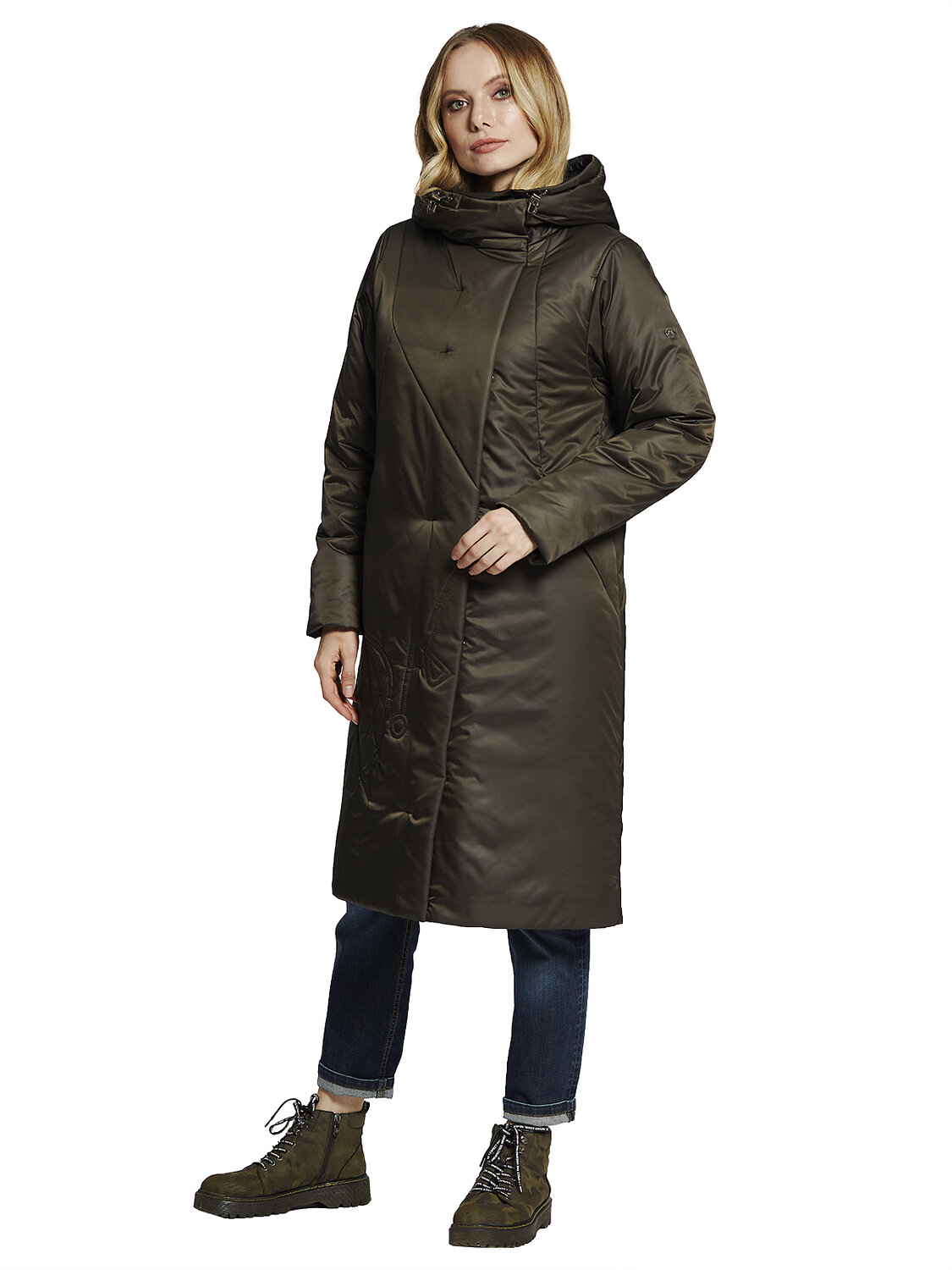 DIMMA Пальто 151928 2118 Темный хаки