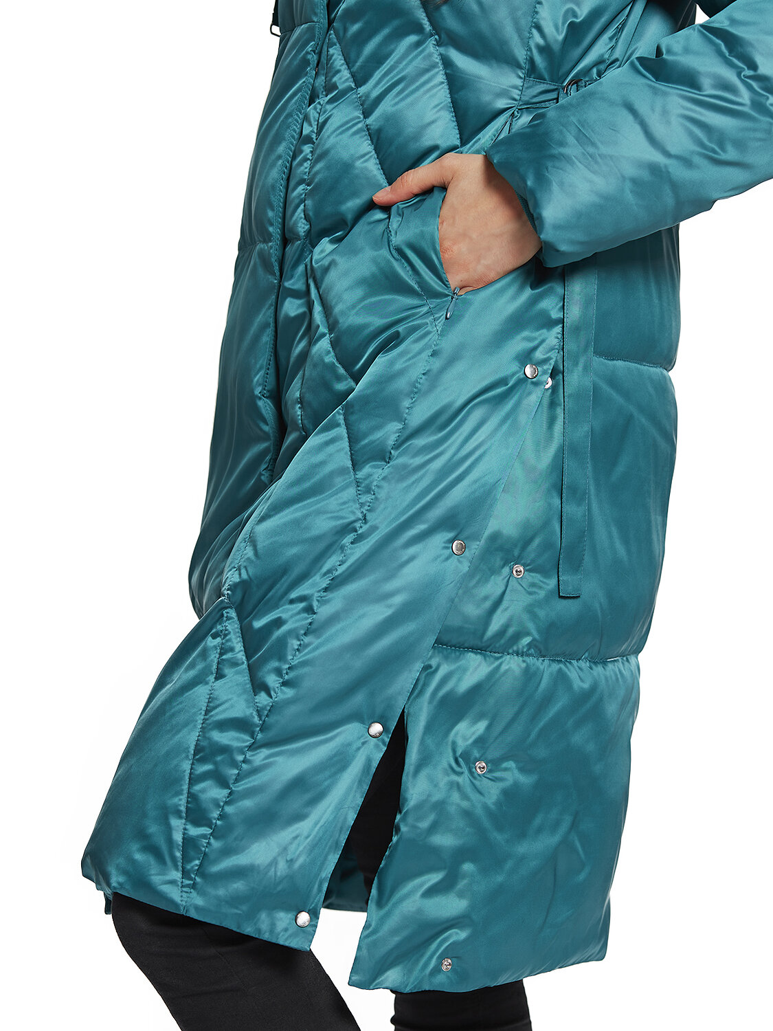 DIMMA Пальто 151931 2119 Бирюзовый