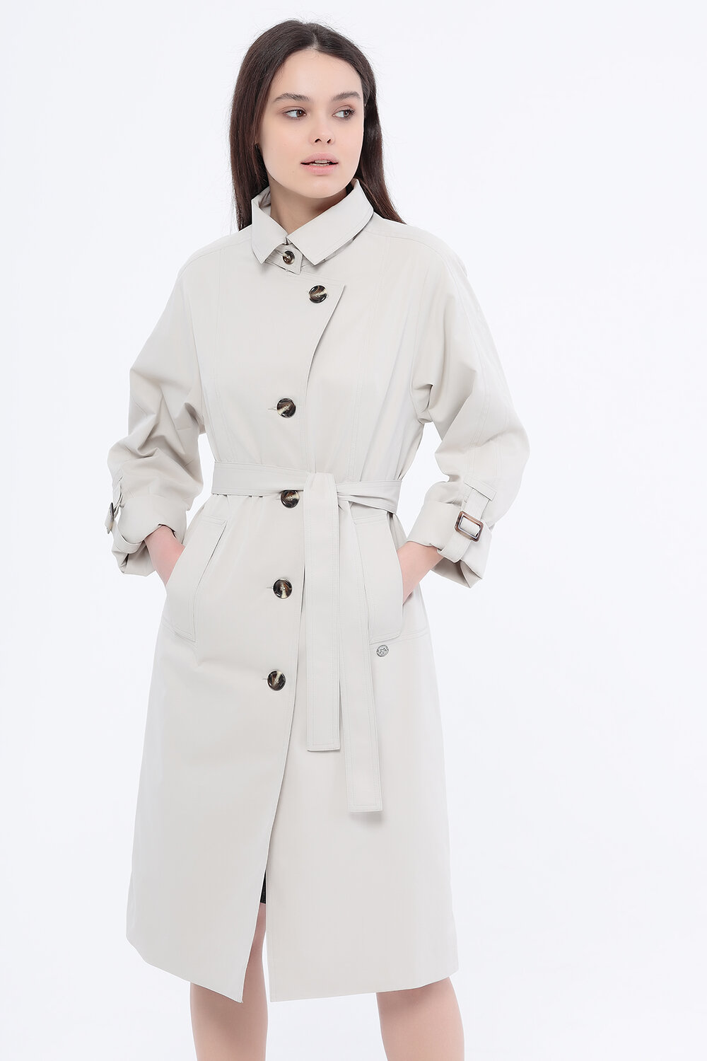 DIMMA Плащ 154010 2133 Слоновая кость