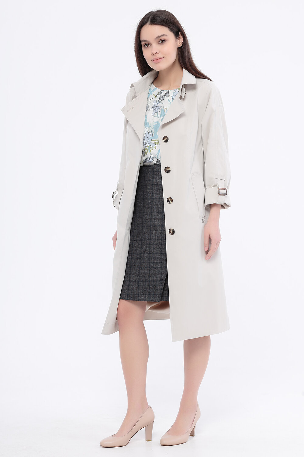 DIMMA Плащ 154010 2133 Слоновая кость