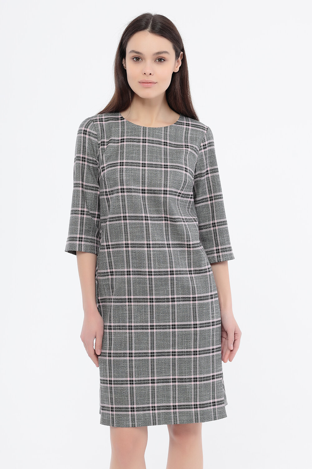 VISERDI Платье 123891 10056-роз 410960 серо-розовый