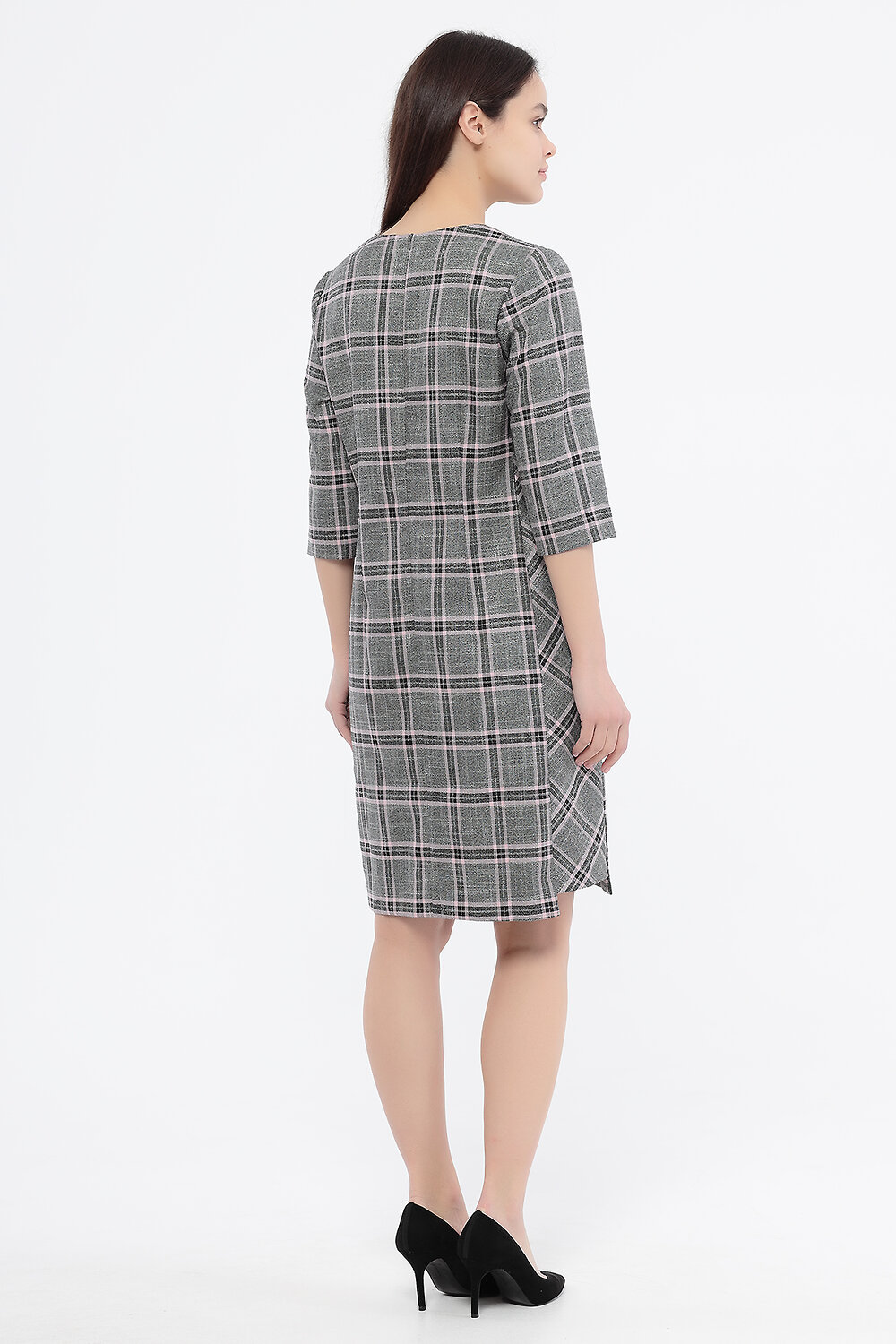 VISERDI Платье 123891 10056-роз 410960 серо-розовый