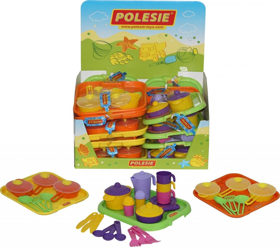 Полесье Набор детской посуды (дисплей №58) Polesie 320077 51288 