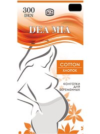 DEA MIA Колготки 191103 COTTON 300 (хлопковые, для беременных) 