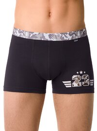 DiWaRi Трусы 270910 TATTOO SHORTS 862 (на вешалке) nero-beige