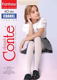 Conte elegant Колготки 298225 CHANEL bianco