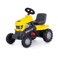 Полесье Каталка-трактор с педалями "Turbo" (жёлтая) 322905 89311 