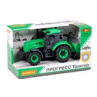 Полесье Трактор "Прогресс" сельскохозяйственный инерционный (зелёный) (в коробке) 323017 91239 