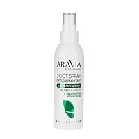 ARAVIA Professional Дезодорант для ног с эвкалиптом и лимоном FOOT SPRAY Antiperspirant, 150 мл 398758 4077 