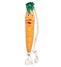Зооник Игрушка "Морковь на веревке" 21см 408056 16498 