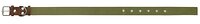Зооник Ошейник брезент, двойной 35мм (51-68,5см), , зеленый  409239 10175-1 