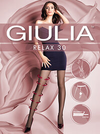 Giulia Колготки 415722 RELAX 30 bianco