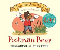 Эксмо Julia Donaldson "Postman bear (Julia Donaldson) Мишка почтальон (Джулия Дональдсон) /Книги на английском язык" 420088 978-1-52-902353-4 