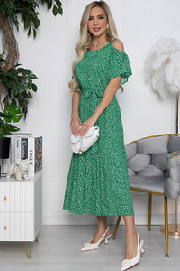 LT Collection Платье 427052 П10442 зелёный