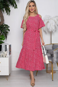 LT Collection Платье 427053 П10443 красный