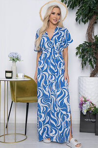 LT Collection Платье 429103 П10515 синий