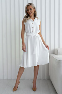 Open-style Платье 433435 6255 белый