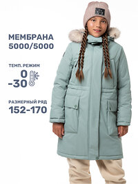 NIKASTYLE Парка 439122 5з4024 полынь