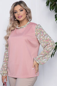 LT Collection Блуза 441262 Б10709 розовый