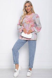 LT Collection Блуза 442521 Б10795 розовый