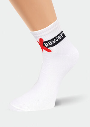 CLEVER Носки 169484 К340 хл+эл белый