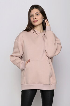 MARGO Джемпер 171323 OVERSIZE пудровый