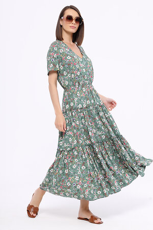 VISERDI Платье 169221 10218-зцв 451990 зеленый