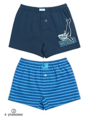 PELICAN Трусы 175509 BUB3223(2) Темно-синий/синий