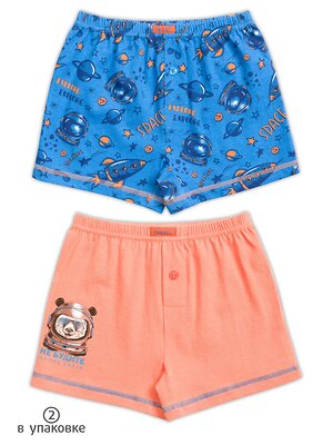 PELICAN Трусы 175510 BUB3255(2) Синий/оранжевый