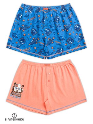 PELICAN Трусы 175513 BUB4255(2) Синий/оранжевый