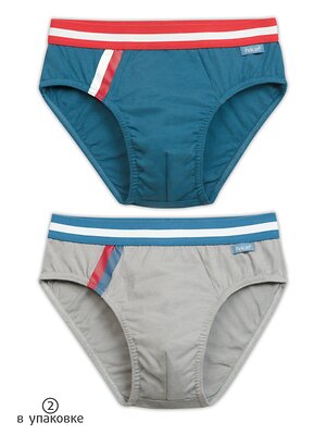 PELICAN Трусы 177588 BULB4236(2) Синий/серый