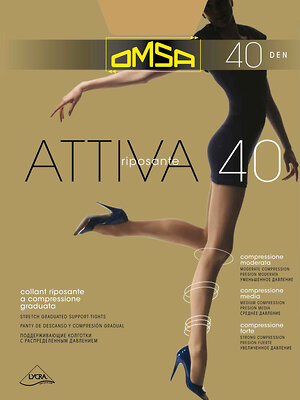 JS Omsa Колготки 198979 ATTIVA 40 