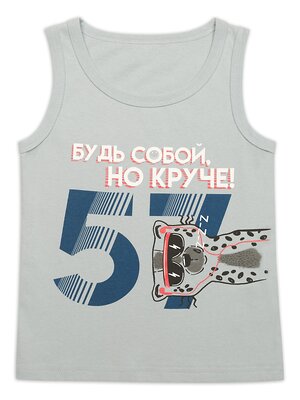 PELICAN Майка 250405 BUVD3271 Серый