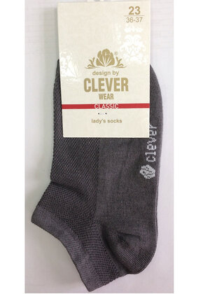 CLEVER Носки 273011 Д203 серый
